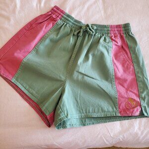 BDG Green and Pink Women's Shorts